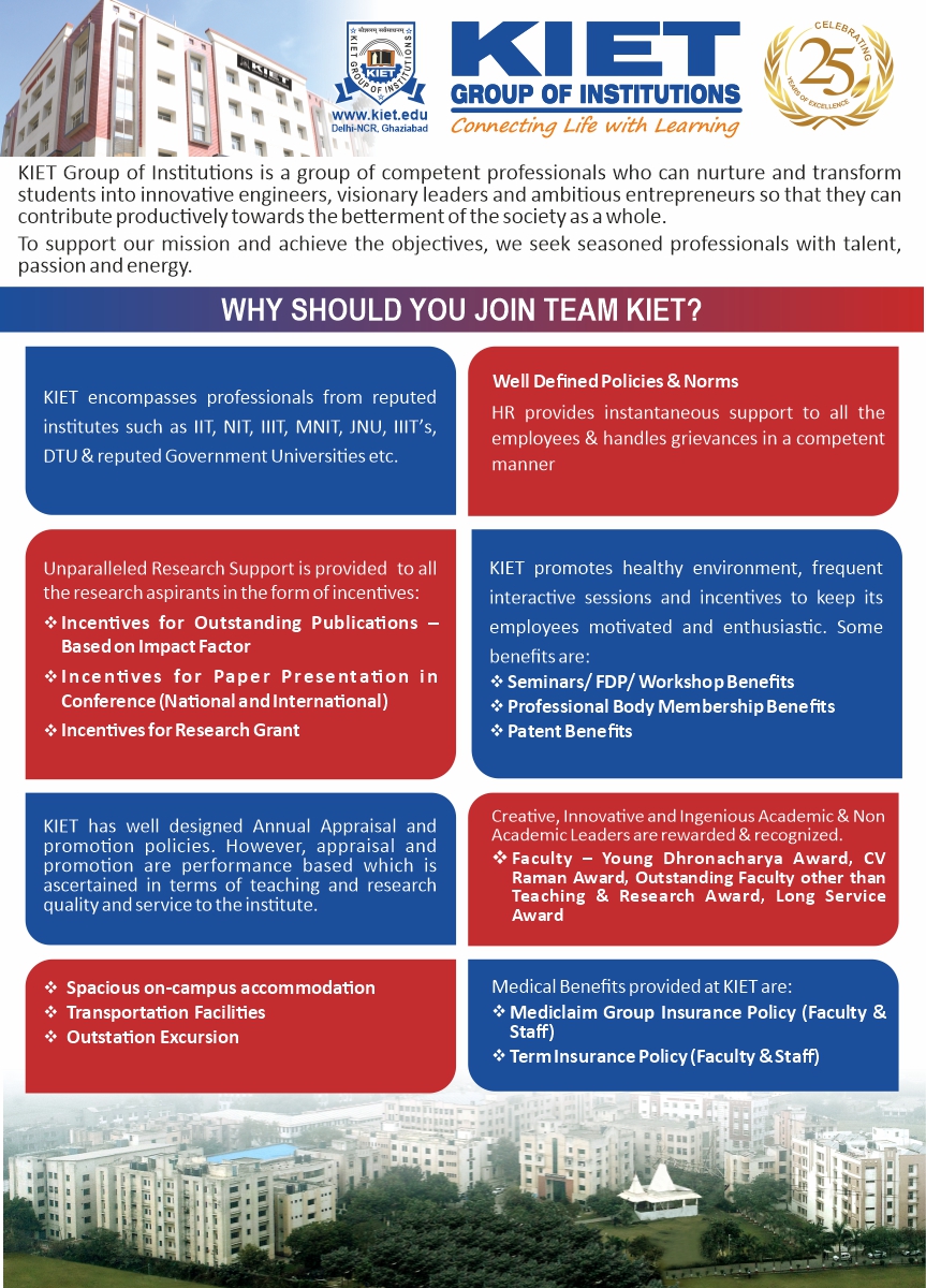 Why should you join KIET?