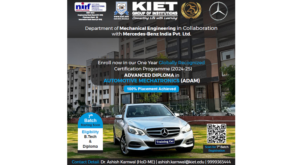 Top ADVANCED DIPLOMA IN AUTOMOTIVE MECHATRONICS Course