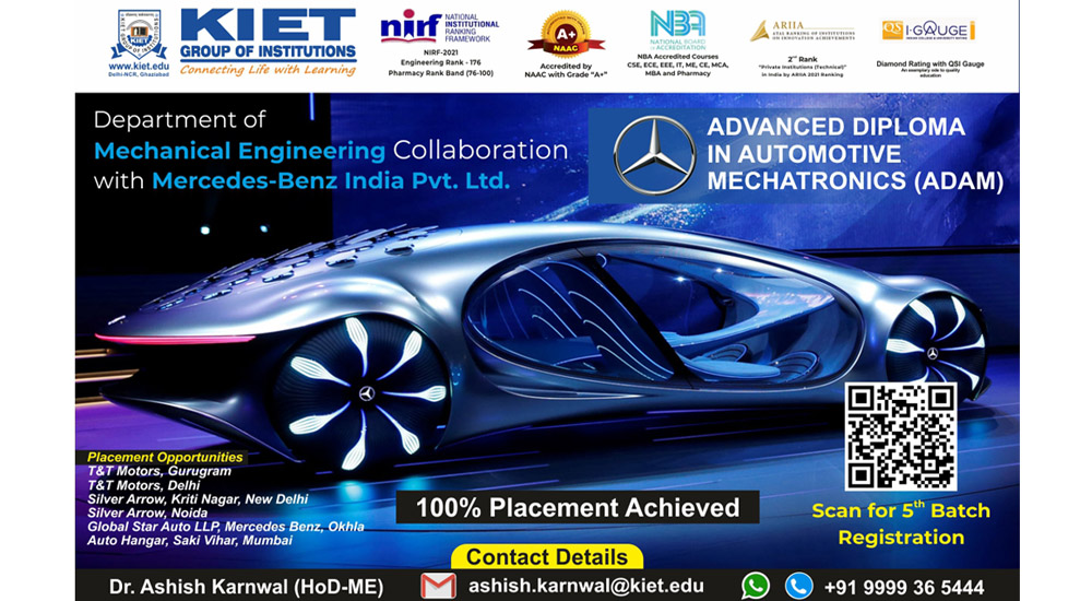 Top ADVANCED DIPLOMA IN AUTOMOTIVE MECHATRONICS Course