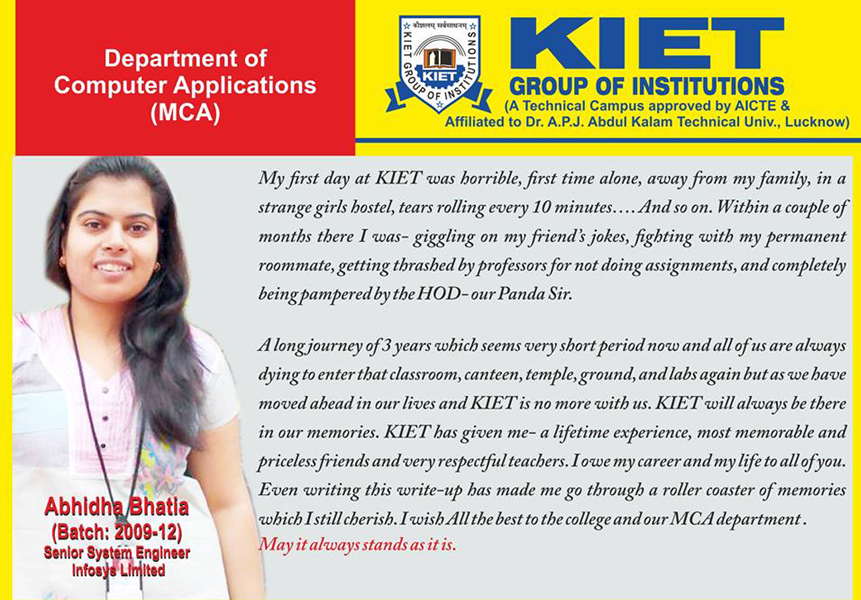 Top MCA college of Delhi NCR