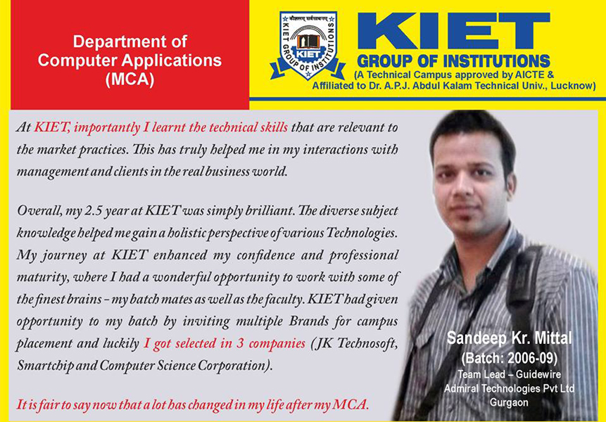 Top MCA college of Delhi NCR