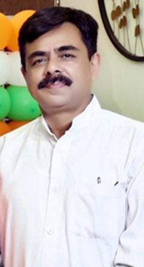 Mr. Sunit Tiwari (F/O Sambhrant Tiwari, B.Tech Ist year, Applied Sciences)